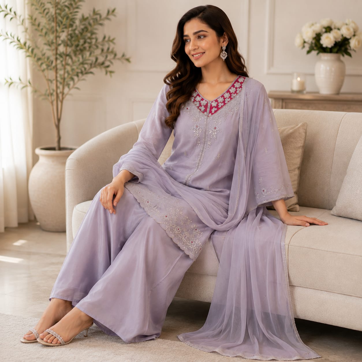 Handwork Kurta Set