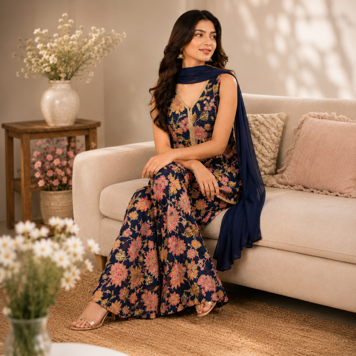 Floral Palazzo Set