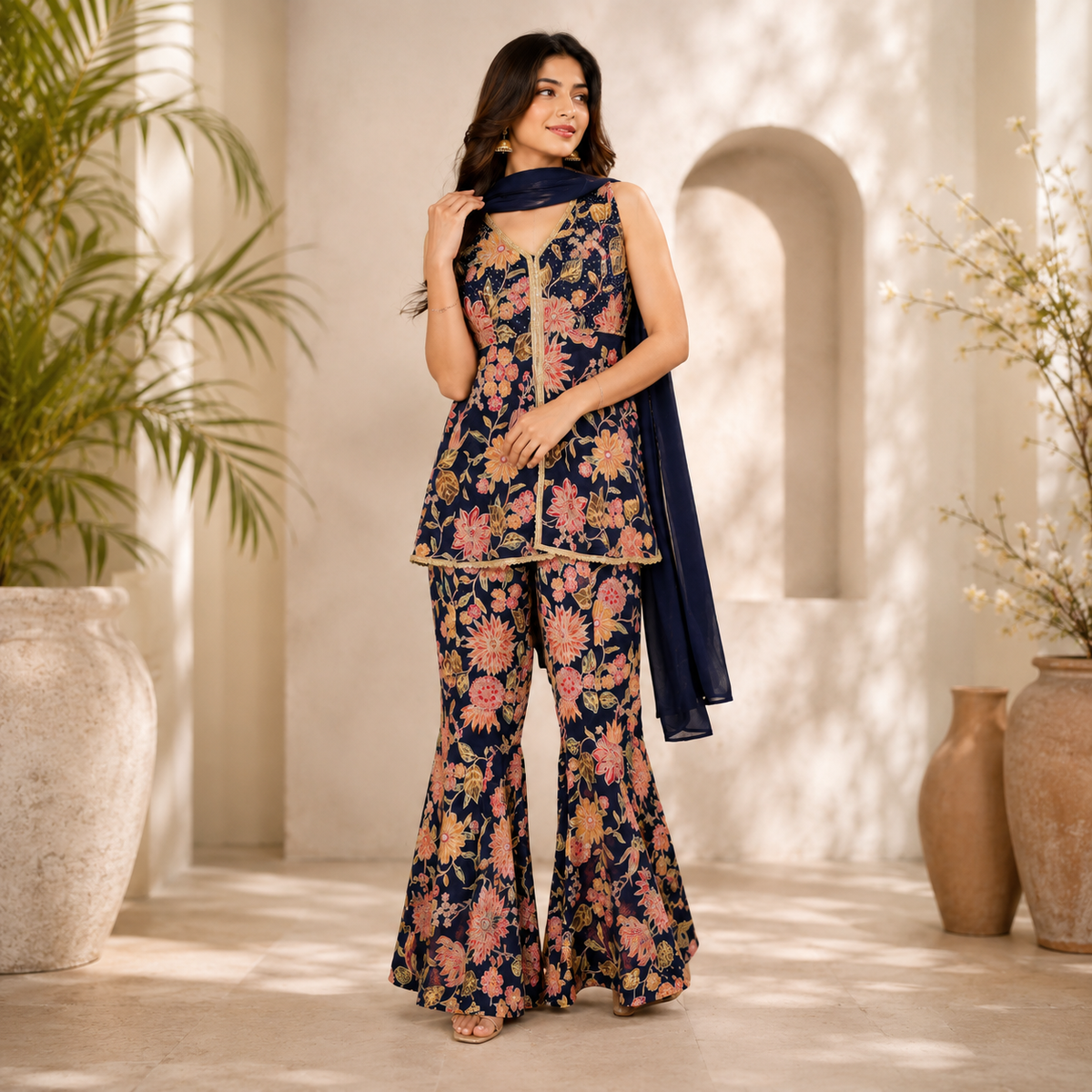 Floral Palazzo Set