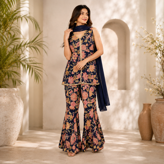 Floral Palazzo Set